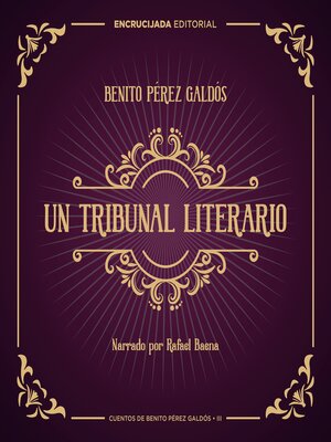 cover image of Un tribunal literario